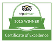 Tripadvisor 2015 Certificate Of Excellence Award Winner - Spellbound Tours